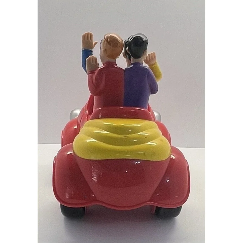 Vintage 2003 The Wiggles Big Red Car Musical Motion Toy Vehicle SpinMaster WORKS